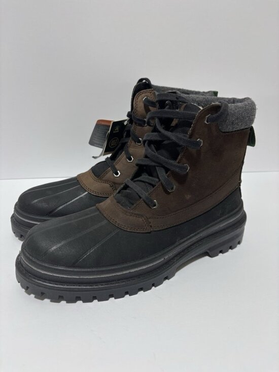 Kamik Men’s Tyson, Brown Waterproof Winter Boots, Size 10 M main image 7